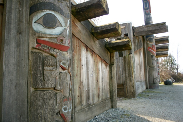 First Nations Longhouse At UBC Museum Of Anthropology